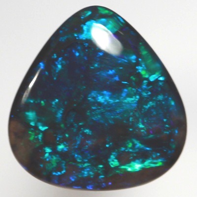 SOLID BLACK OPAL Very rich and bright gemmy colours